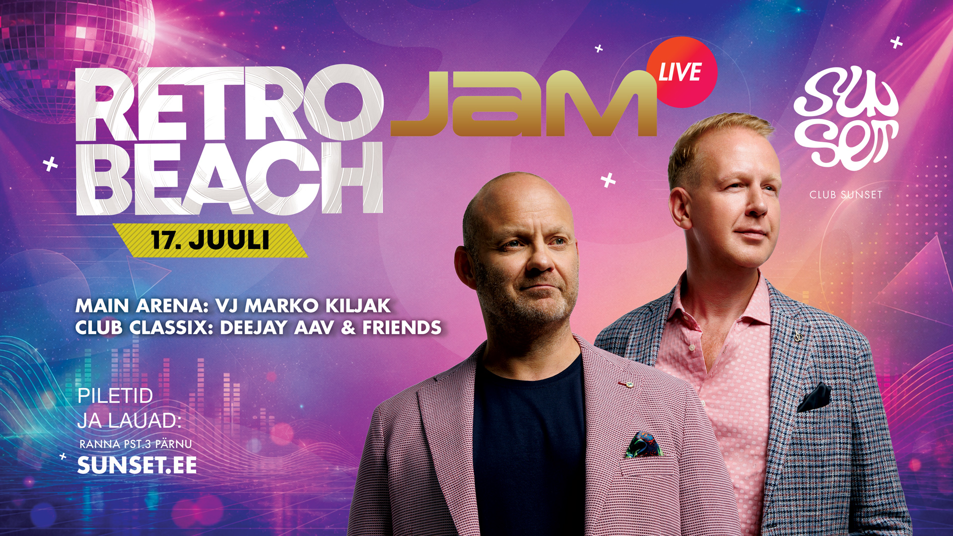 🌞 RETRO BEACH 2026 – JAM LIVE! ⛱️🌊