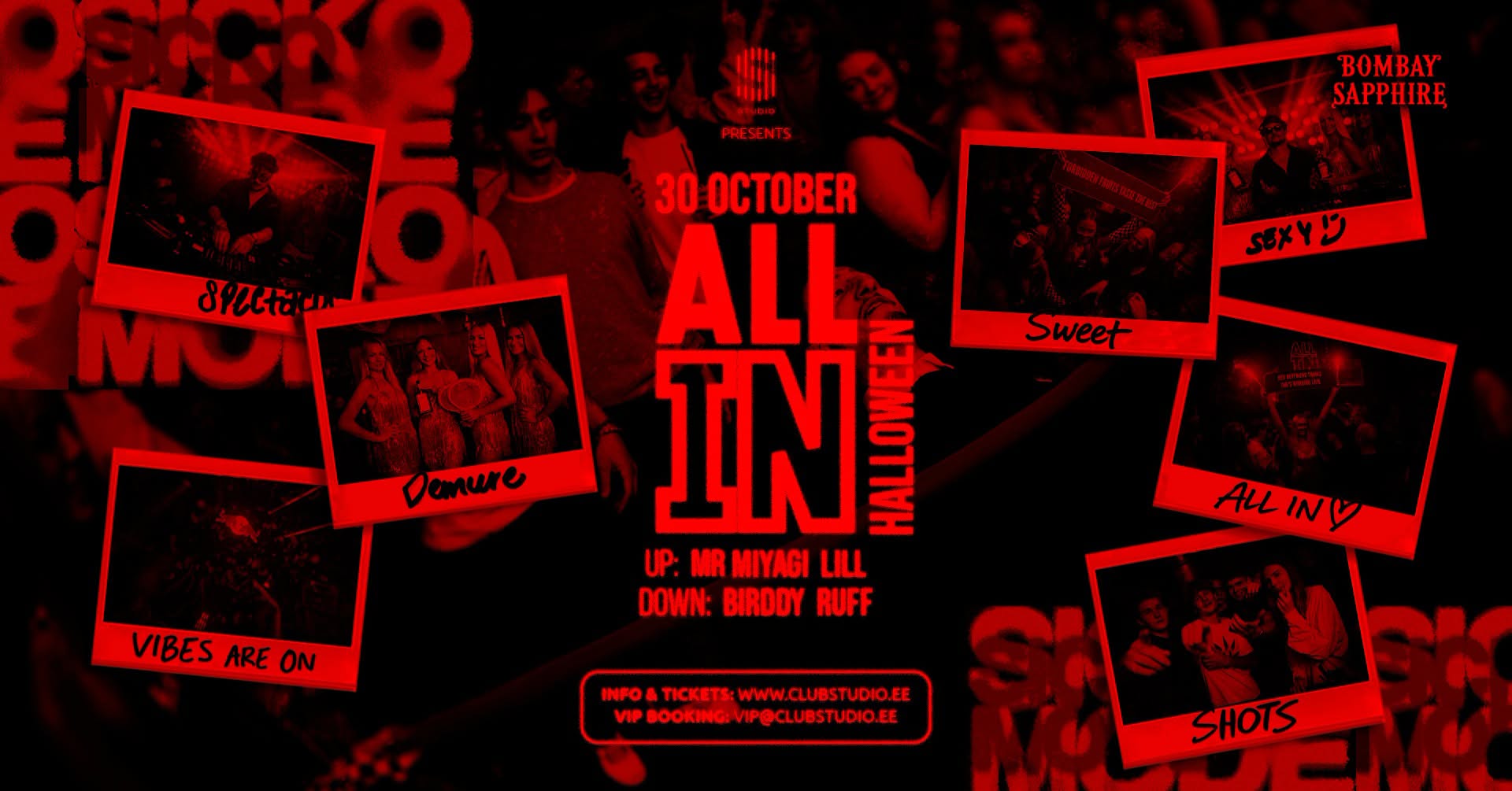 All In: HALLOWEEN at Studio 30.10