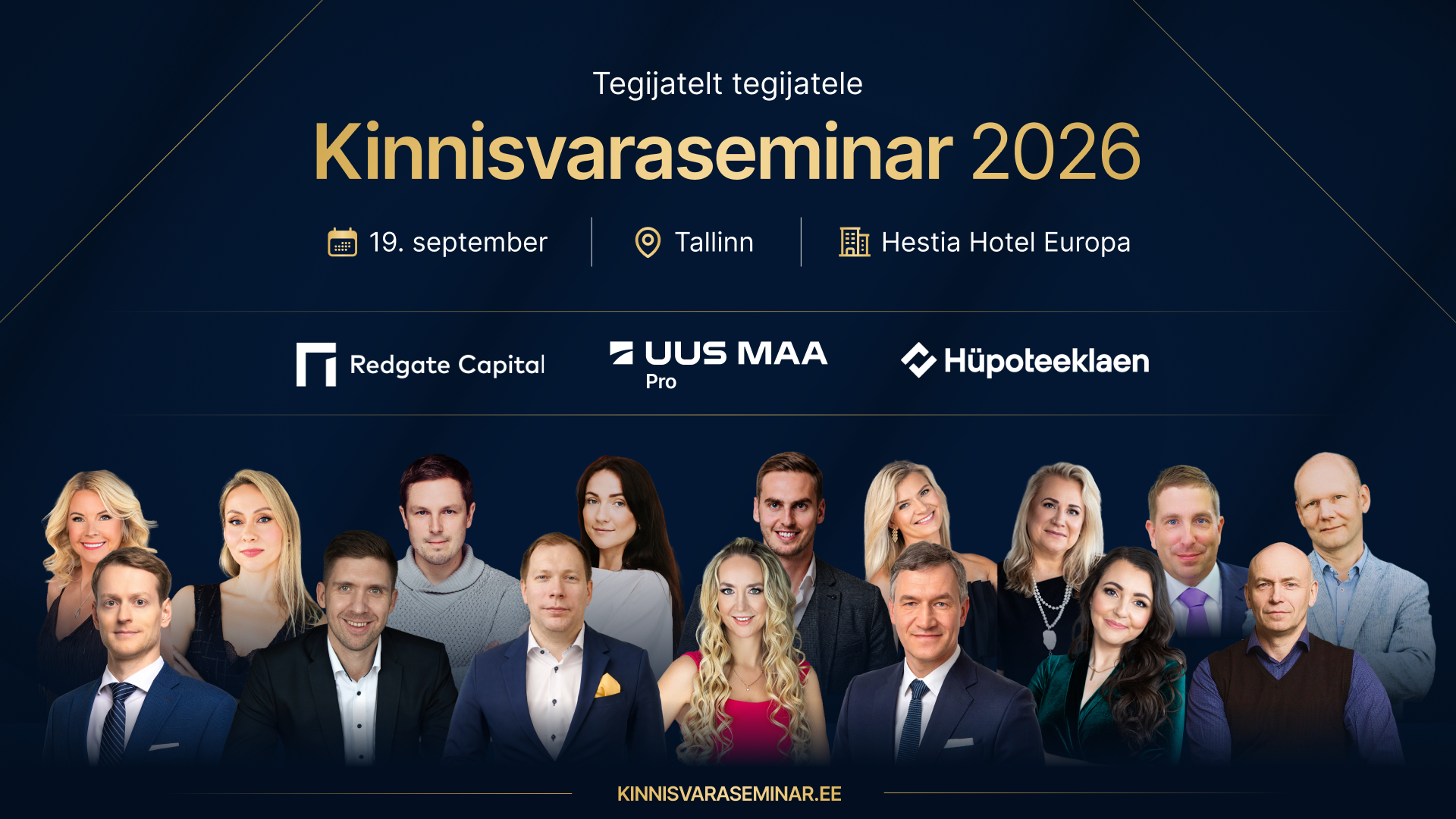 Kinnisvara 2026 – Tegijatelt tegijatele