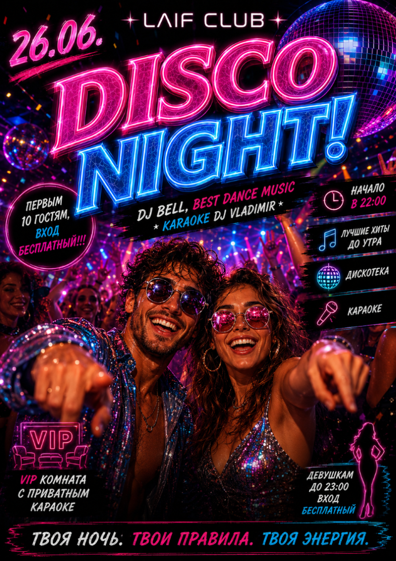 DISCO NIGHT!!!