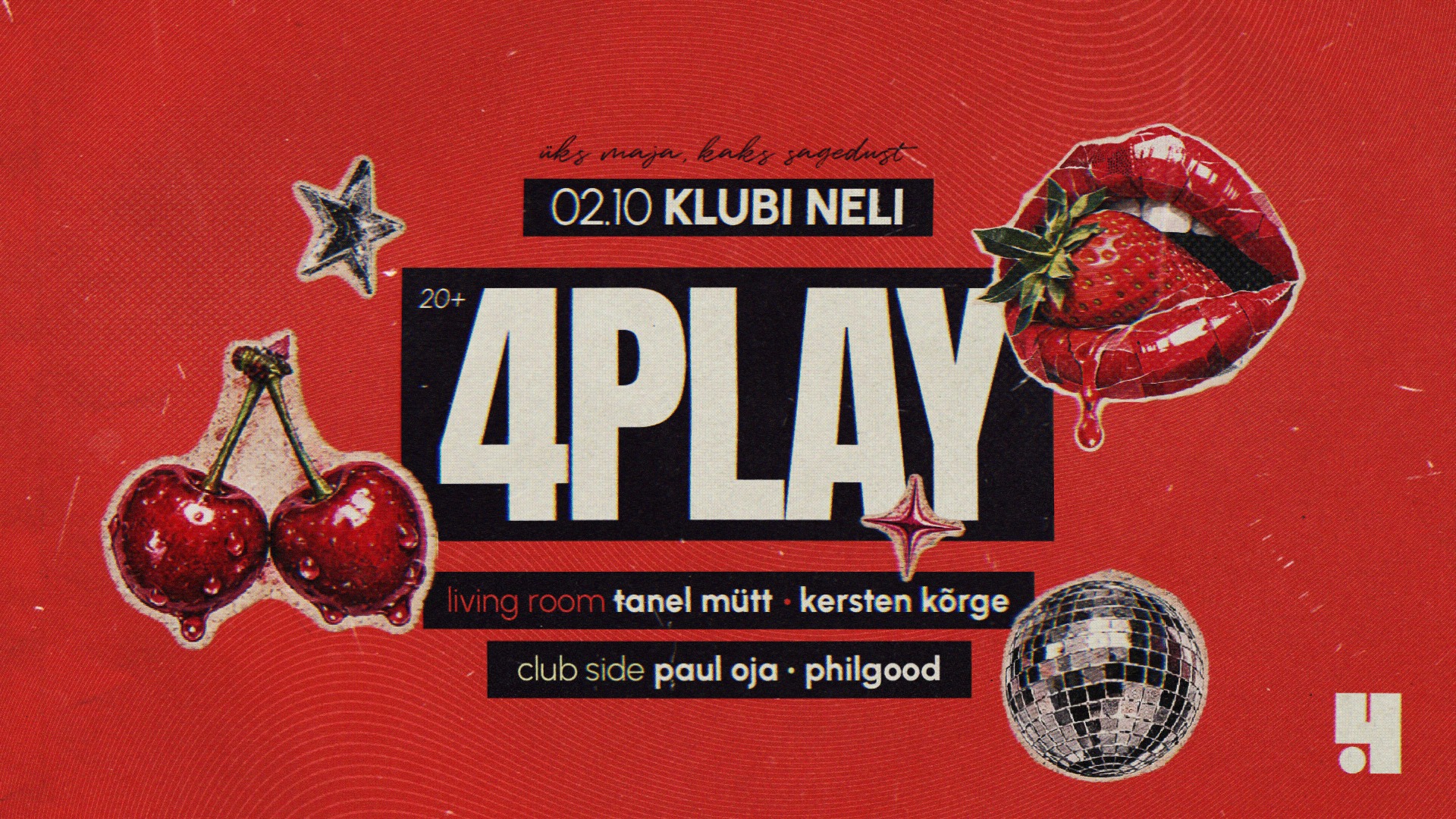 4PLAY I KLUBI NELI I 02.10
