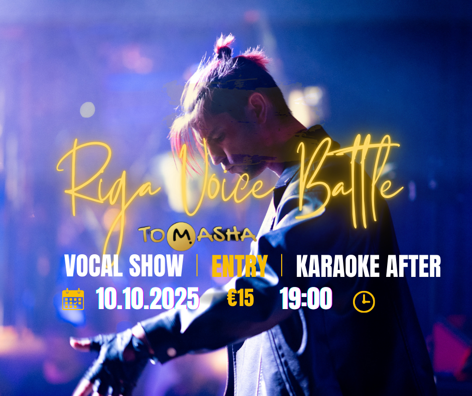 Riga Voice Battle: битва вокалистов — шоу талантов