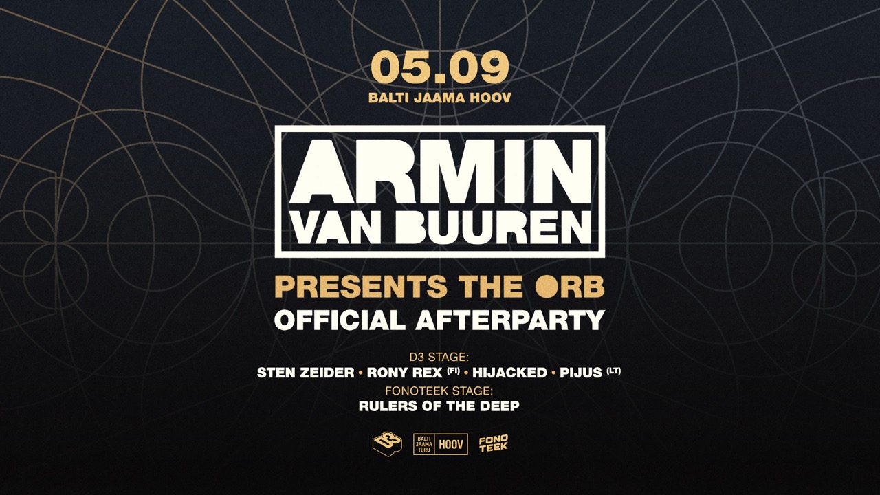 Armin Van Buuren official afterparty @Balta Hoov I 05.09 