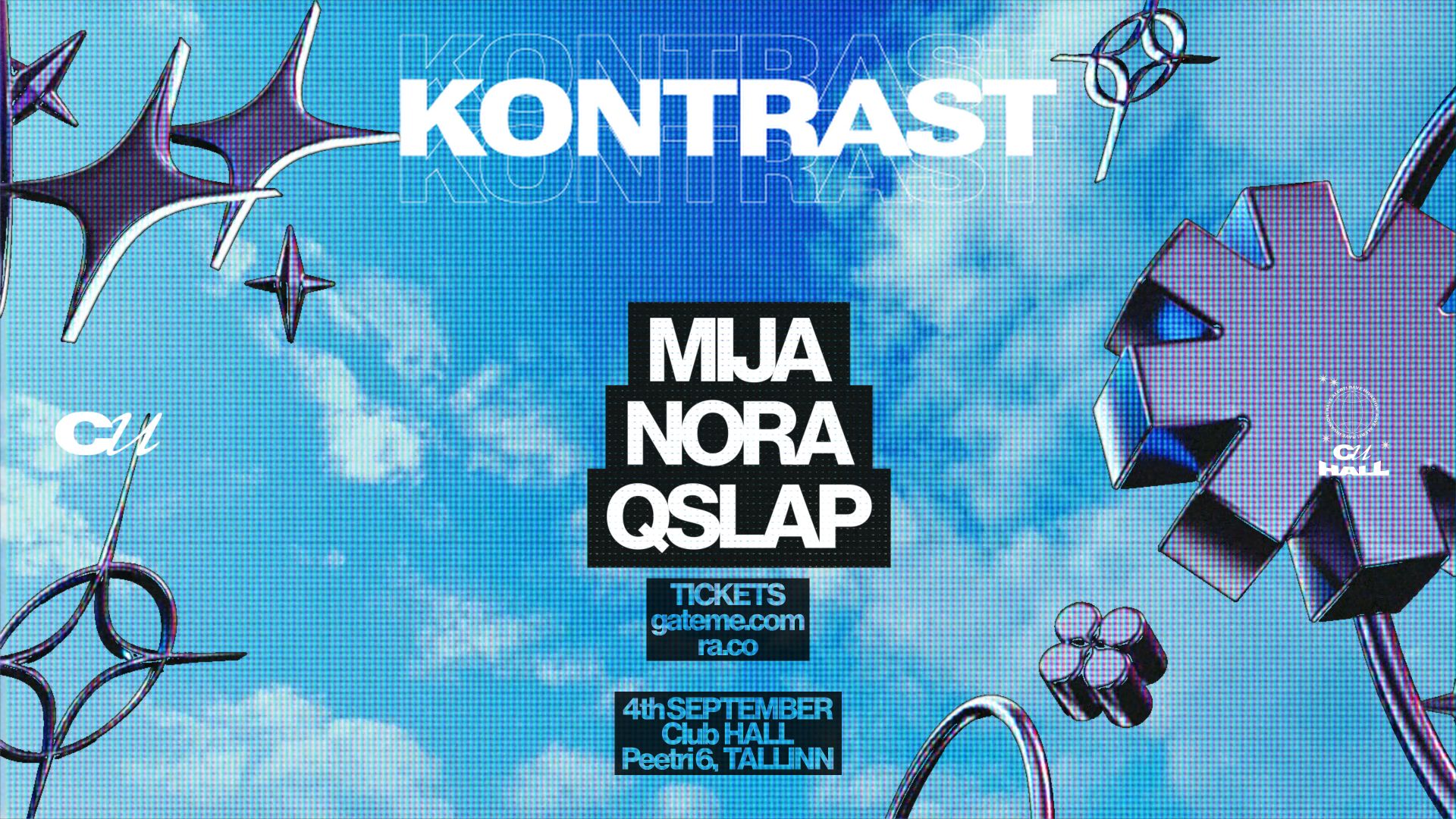 KONTRAST with Mija - HALL x SVE x culture unseen