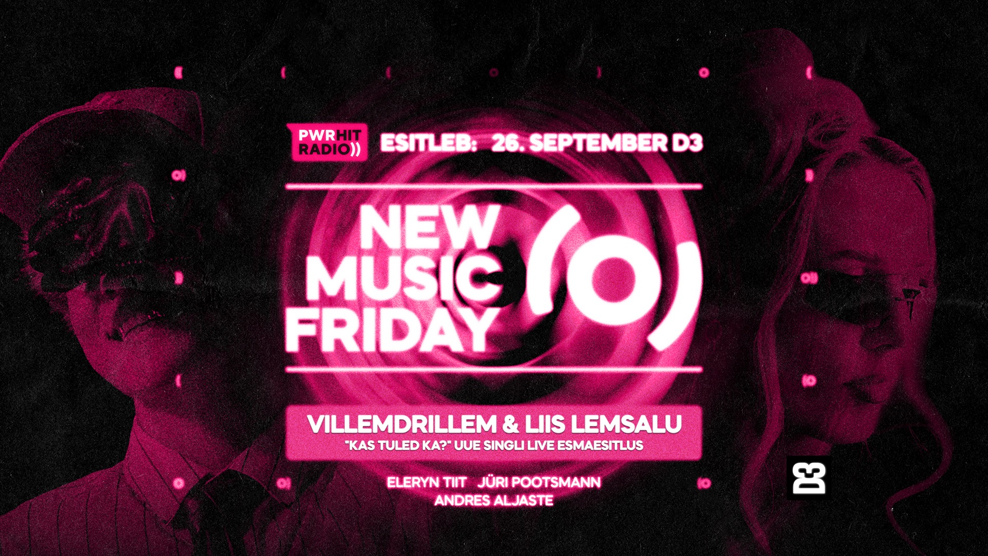 New Music Friday x PWR | 26.09 | D3