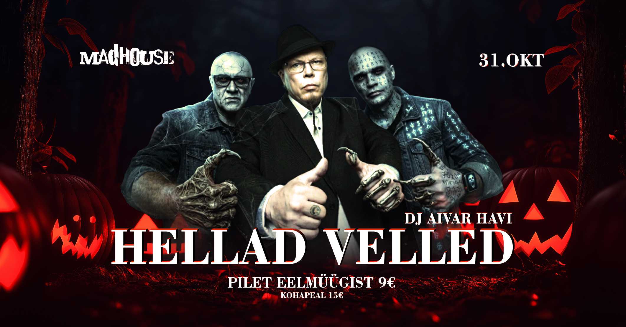 31.10 Halloween & Hellad Velled