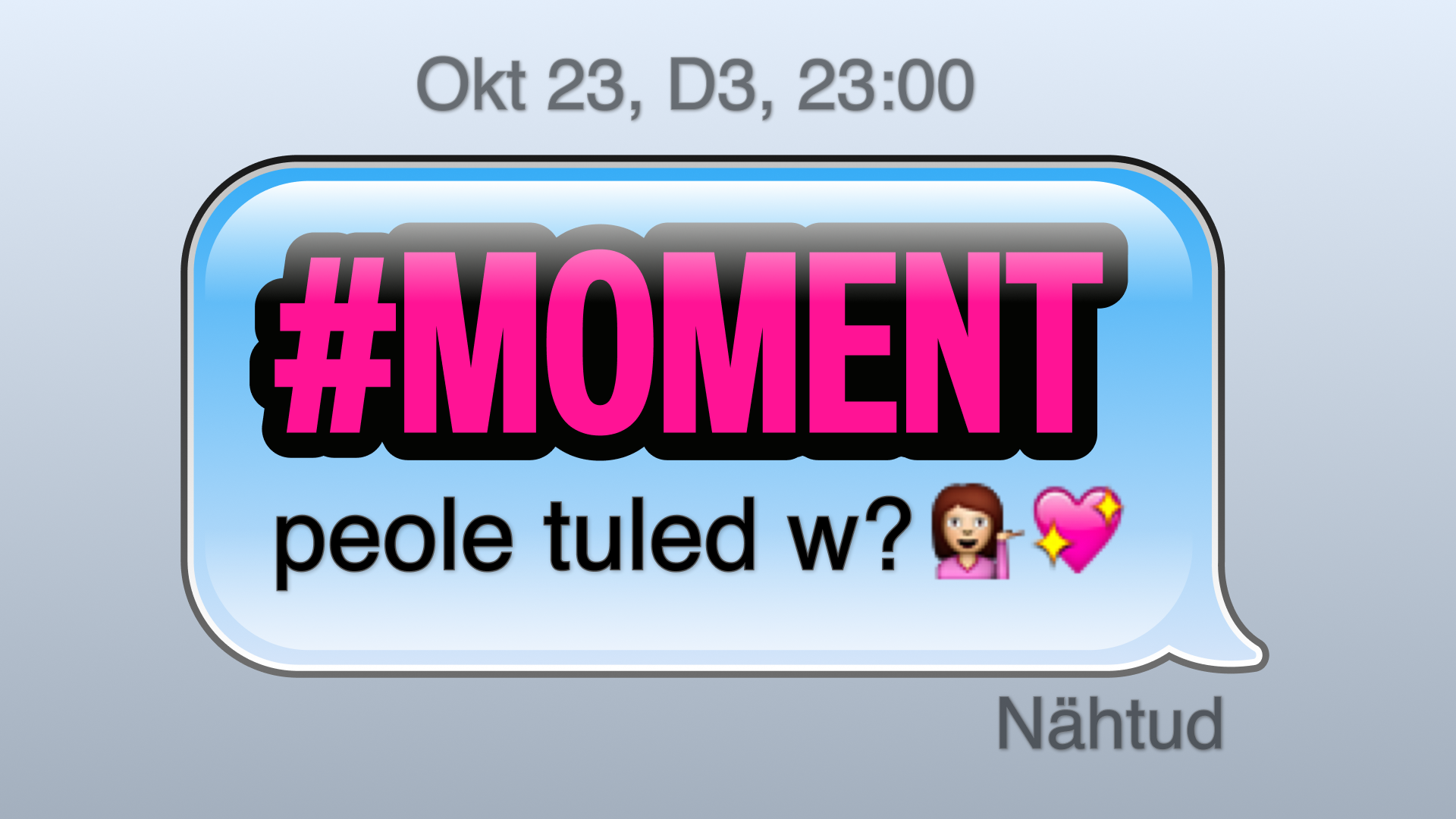 MOMENT | 23.10 | D3 