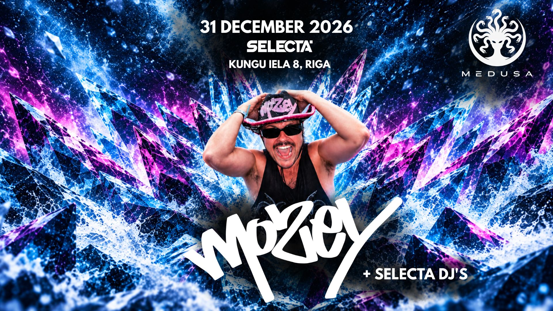 Selecta: Mozey (UK) @ Riga