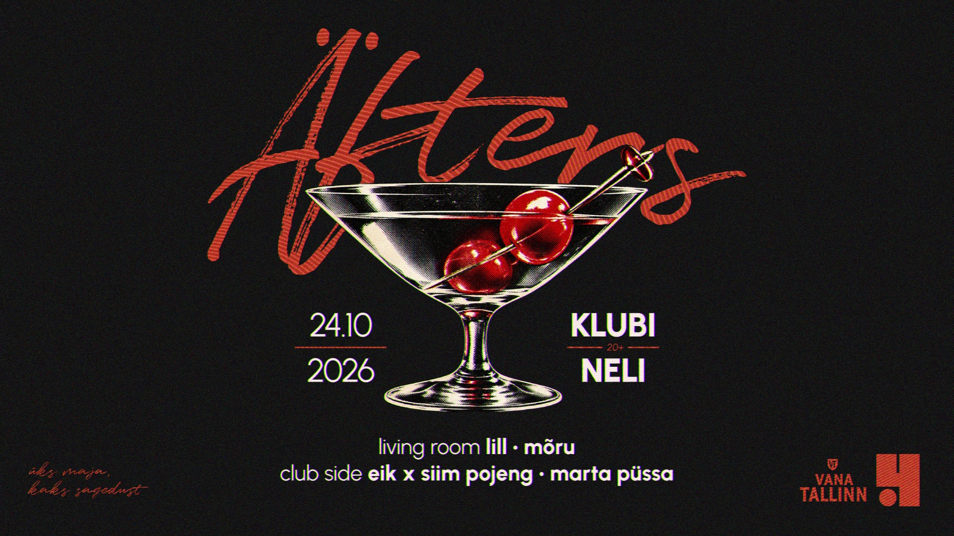 ÄFTERS I KLUBI NELI I 24.10