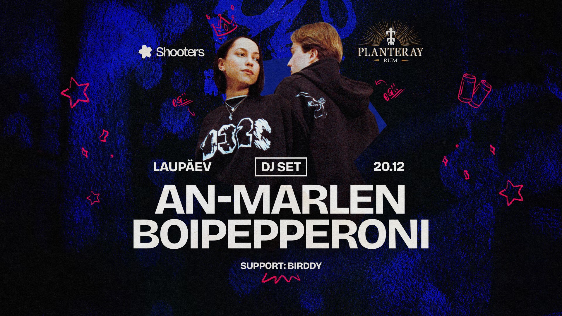 An-Marlen & boipepperoni DJ SET I 20.12 I Shooters