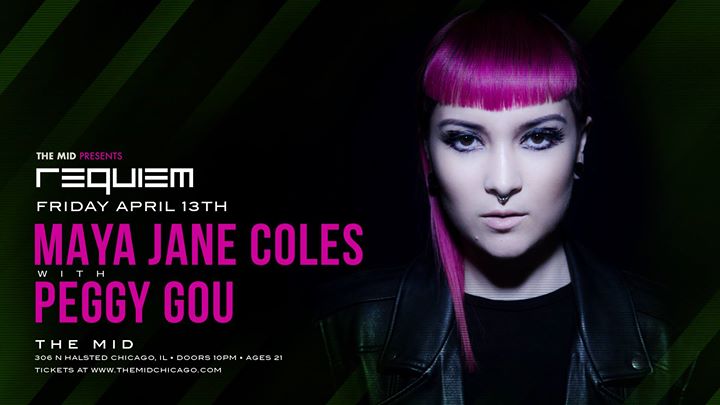 REQUIEM: MAYA JANE COLES w/ PEGGY GOU at The MID