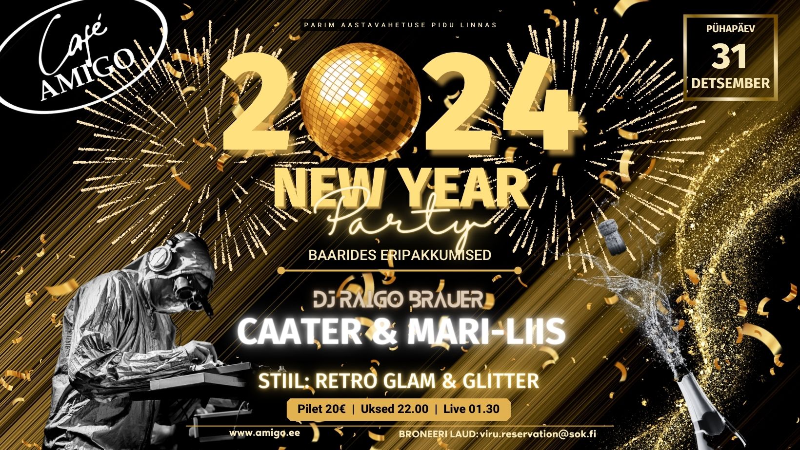 New Year Party - Caater & Mari-Liis