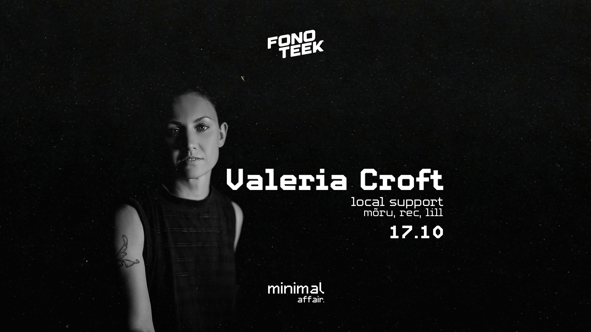minimal affair. w/ Valeria Croft | 17.10