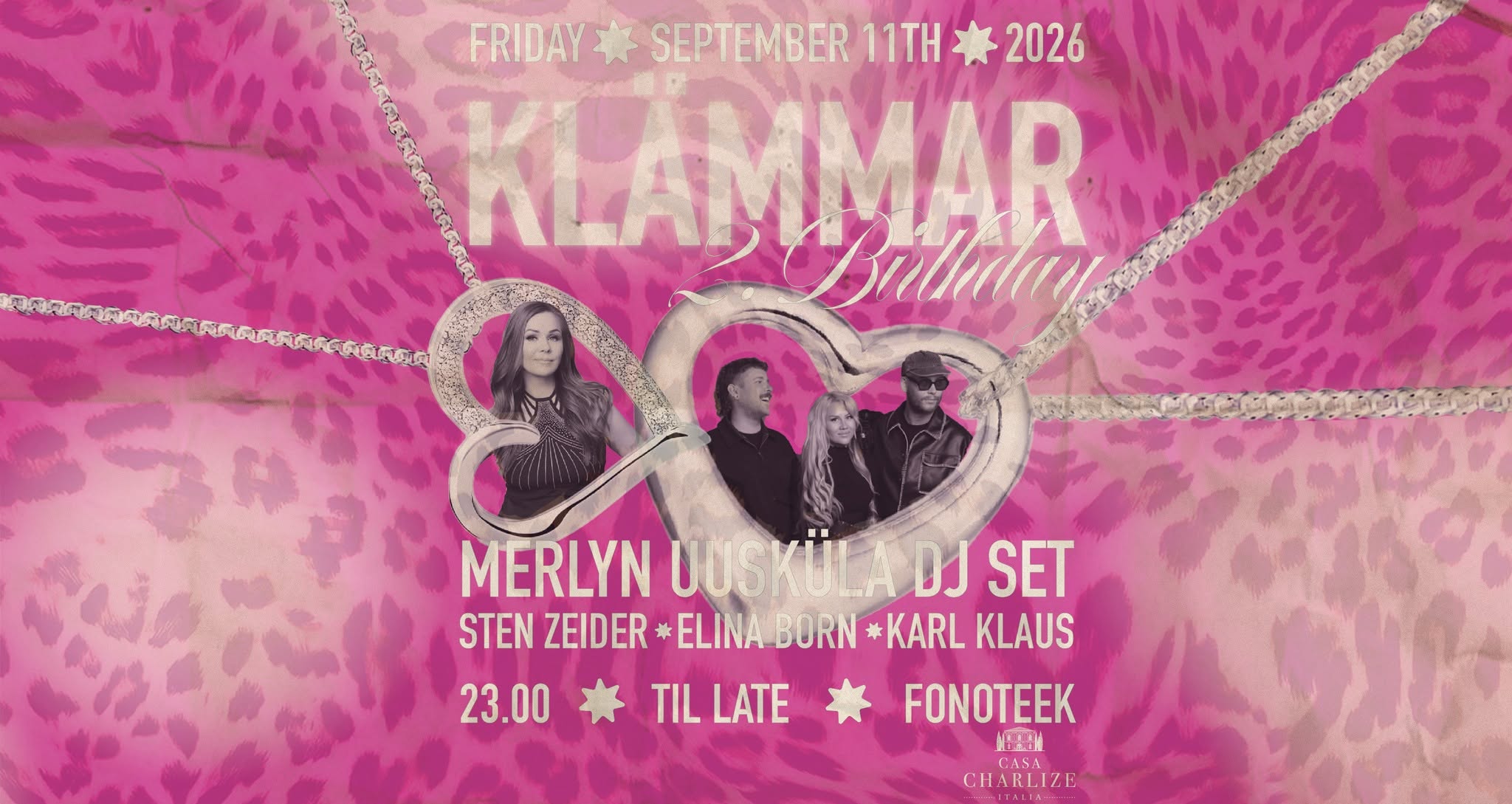 Klämmar Birthday x Merlyn Uusküla DJ Set | 09.11 | Fonoteek