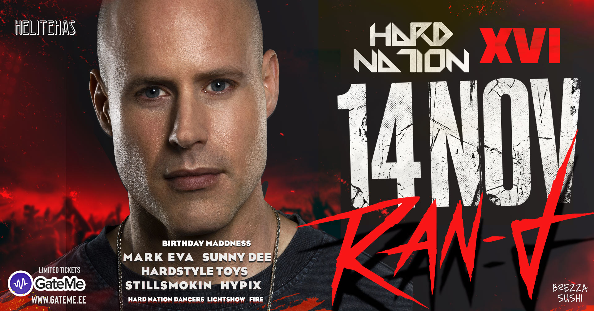 RAN-D @ HARD NATION 16 SÜNNIPÄEV @ HELITEHAS 14.11.26