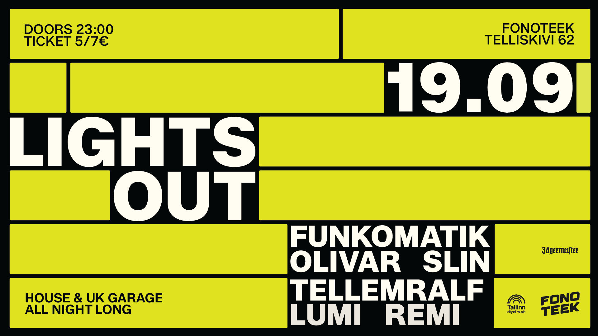 Lights Out I 19.09 I Fonoteek