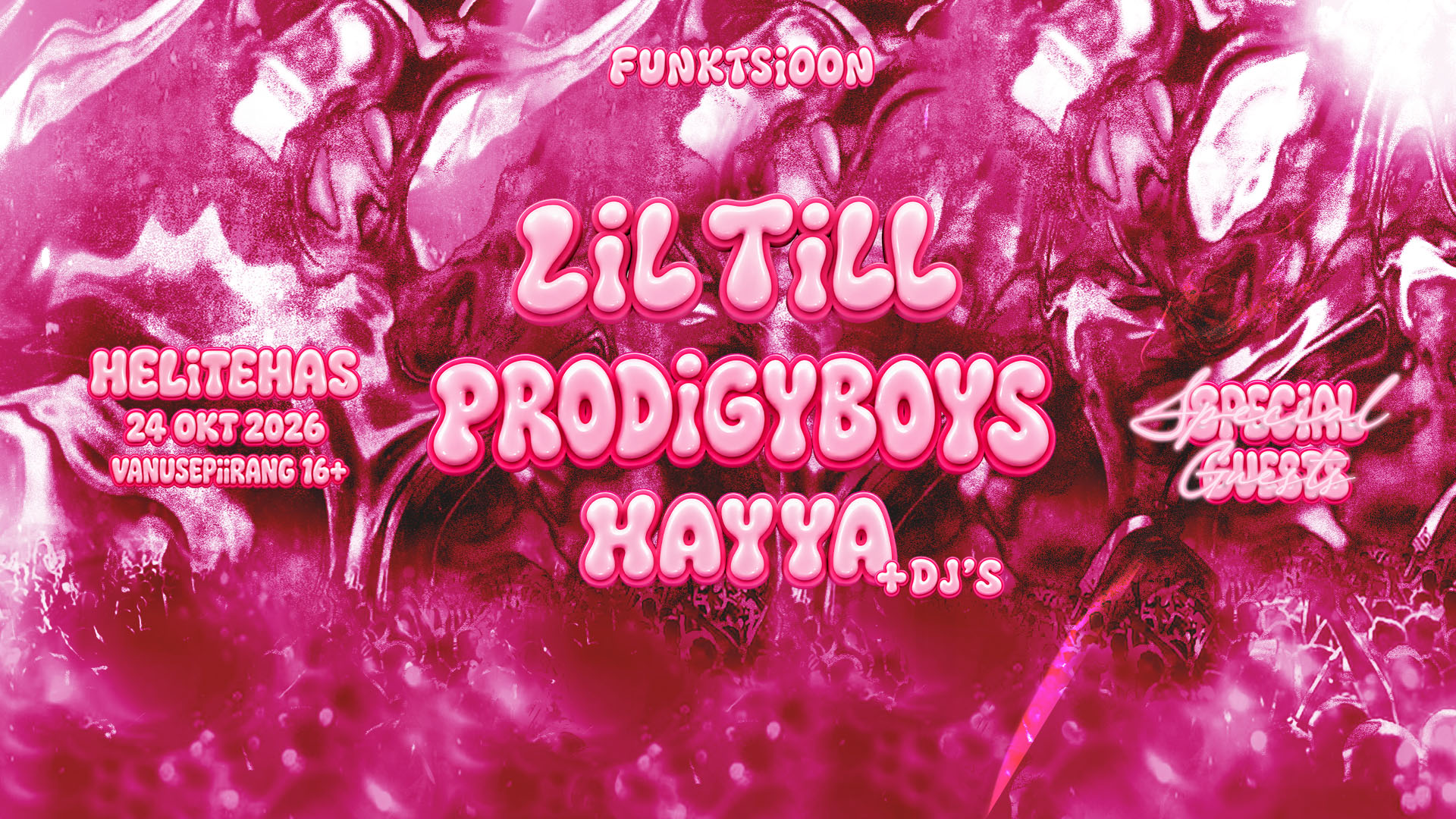 Funktsioon 2.0 @ Helitehas LIL TILL x PRODIGYBOYS x HAYYA