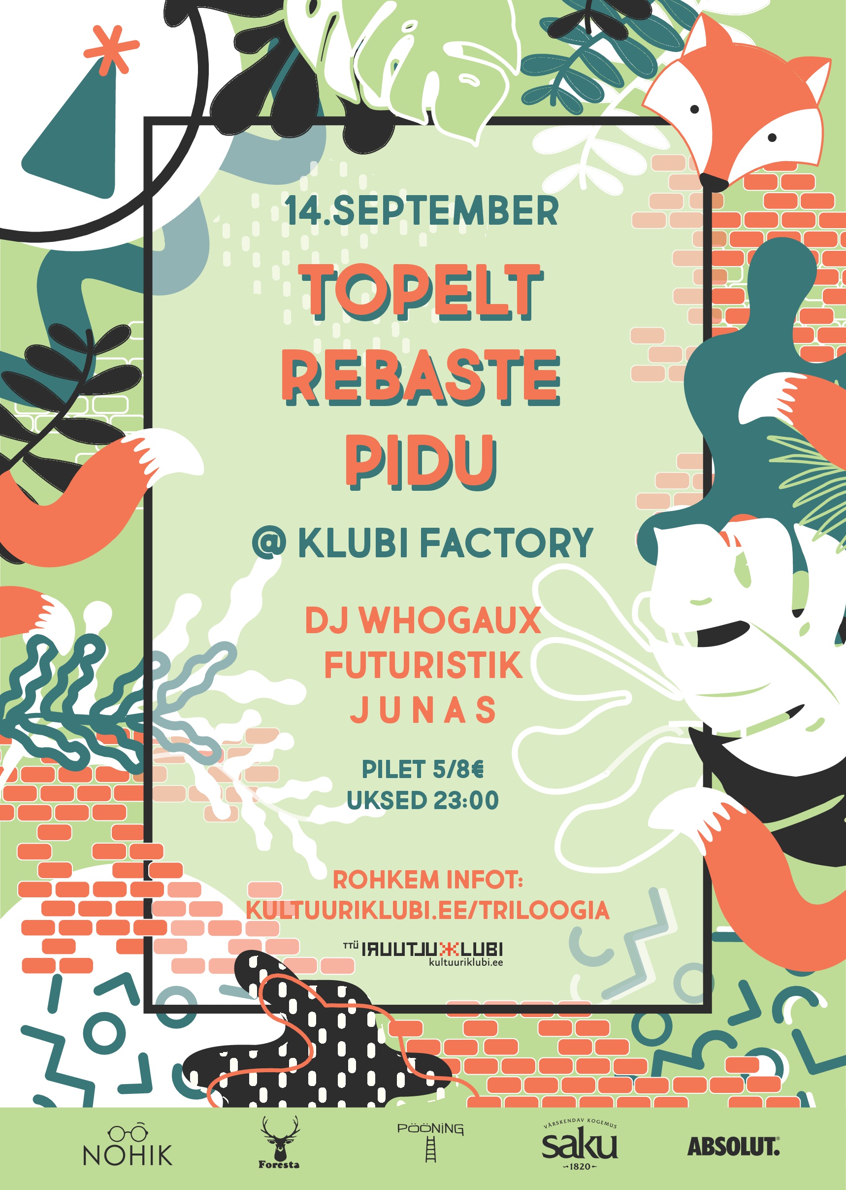 Topelt Rebaste Pidu - Whogaux, Futuristik, junas
