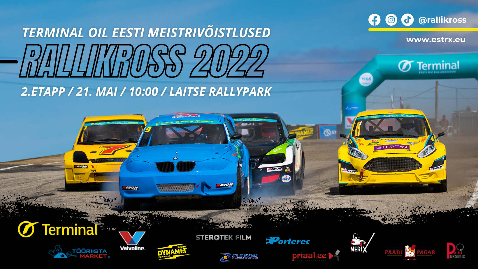 Terminal Oil Eesti meistrivõistlused rallikrossis 2022 / 2. etapp 