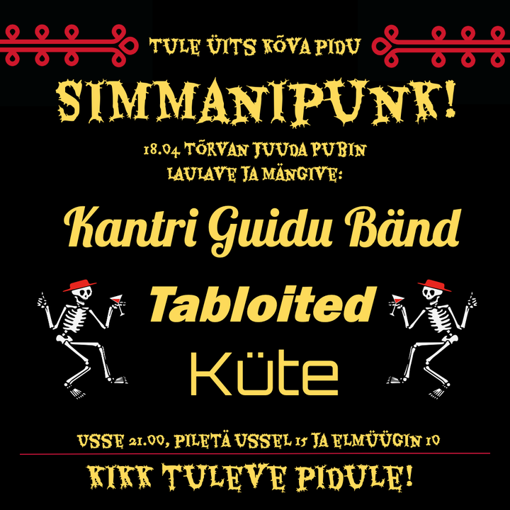 Simmanipunk, Juudases, Tõrvas!