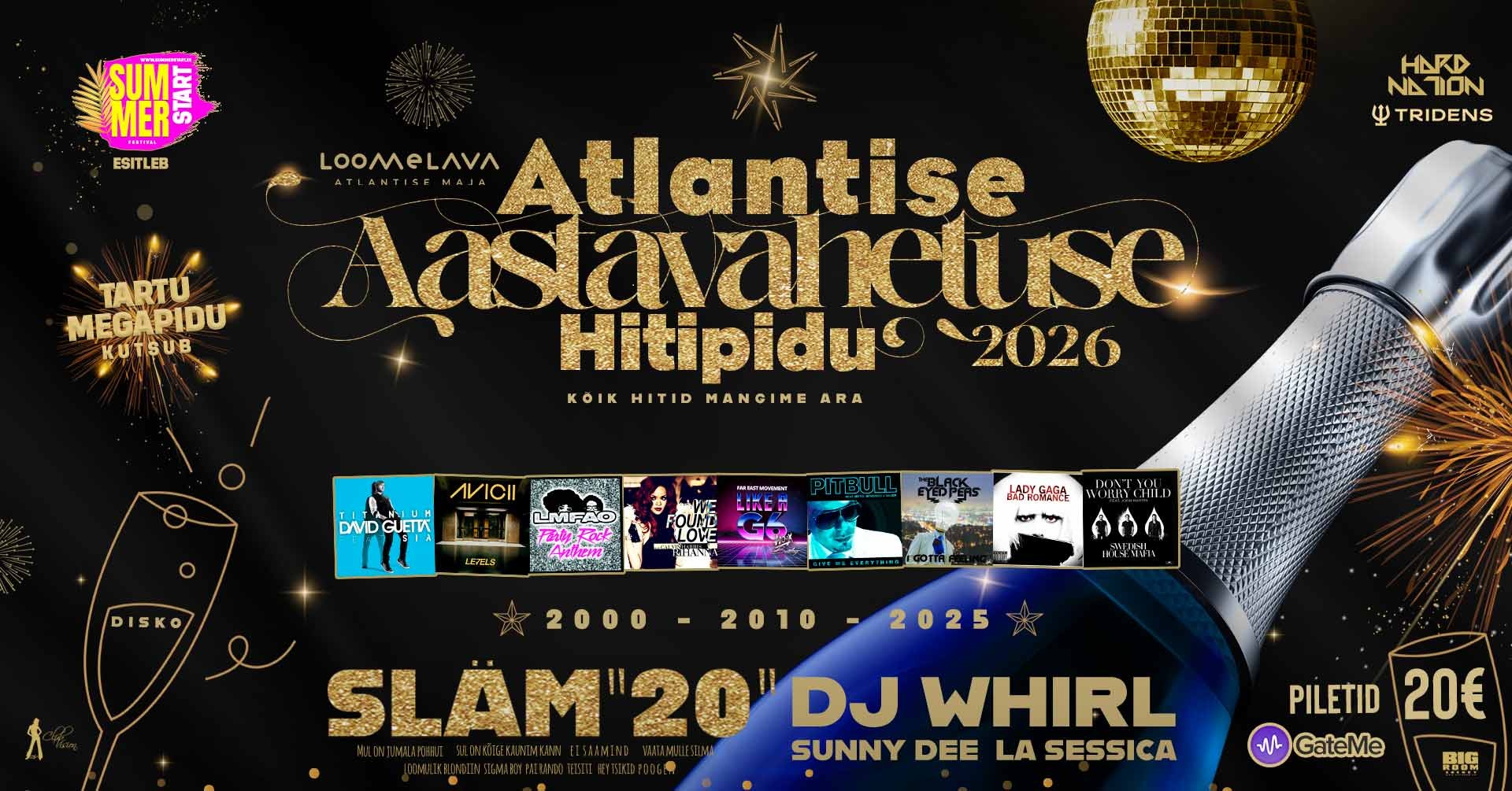 Atlantise Aastavahetuse Hitipidu 31.12.25