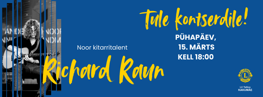 Kodukontsert - Richard Raun