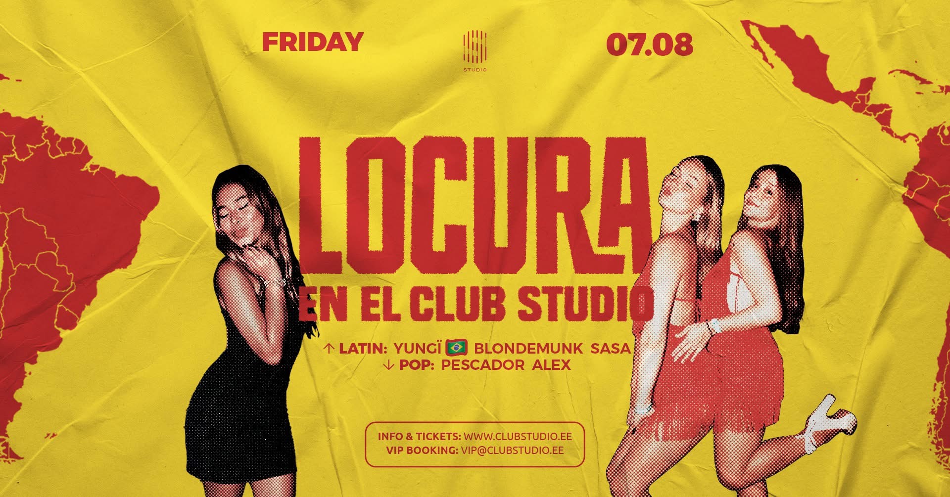 LOCURA en el Club Studio 07.08