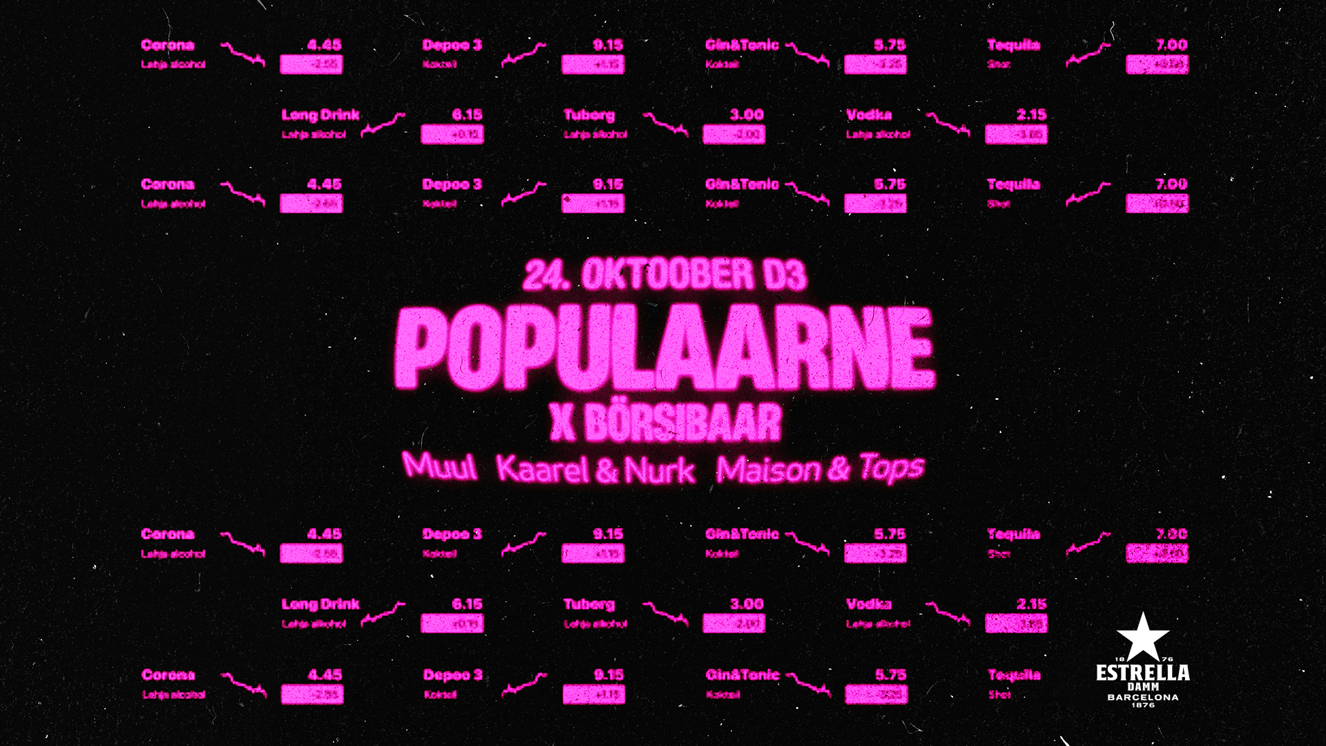 Populaarne x Börsibaar I 24.10 I D3