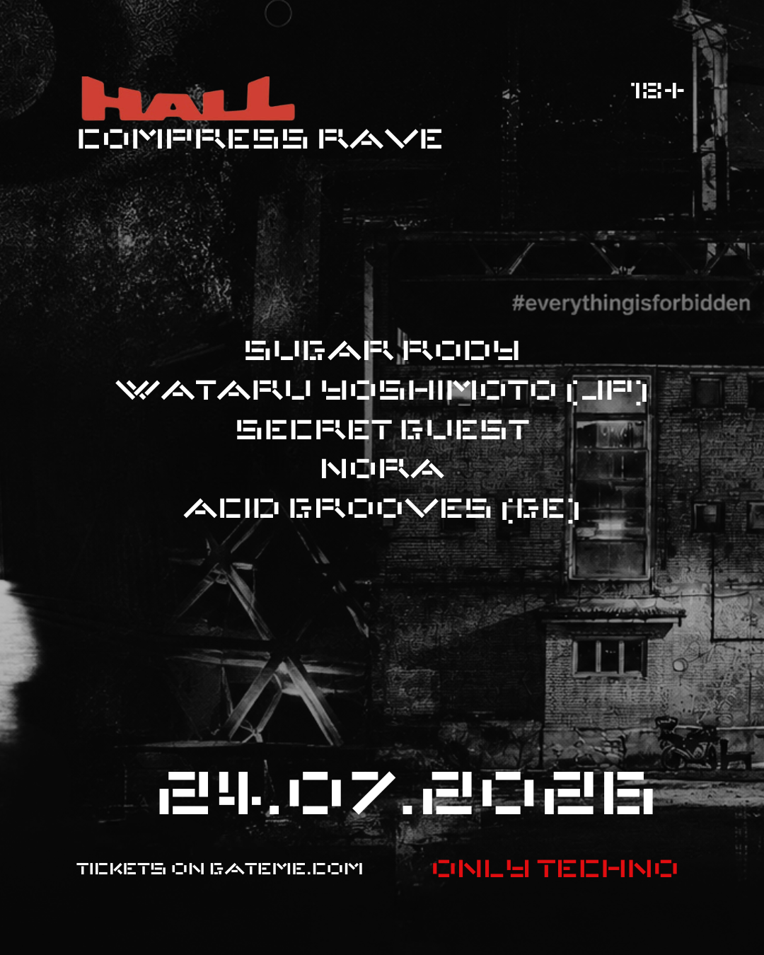 COMPRESSRAVE X HALL (