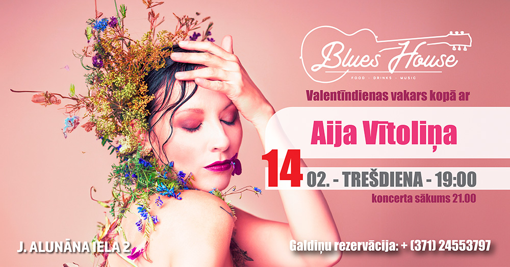 Valentīndienas vakars Blues House – GateMe
