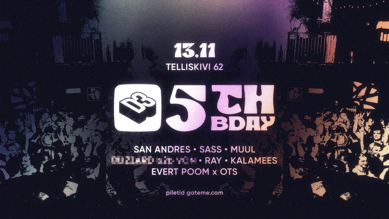 D3 5th BDAY I 13.11 I D3