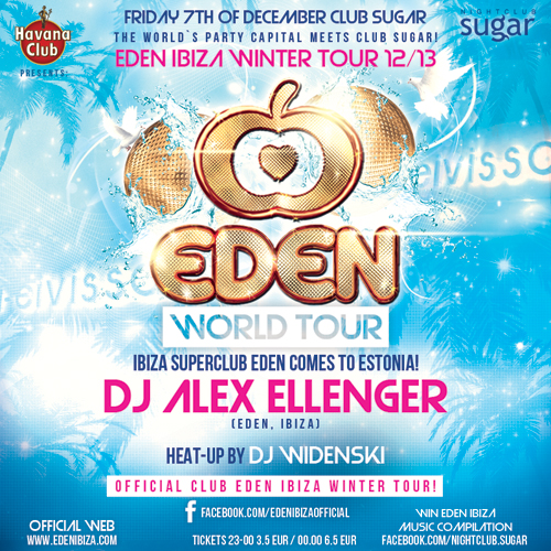 EDEN IBIZA WINTER TOUR 12/13