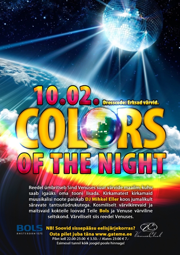 COLORS OF THE NIGHT