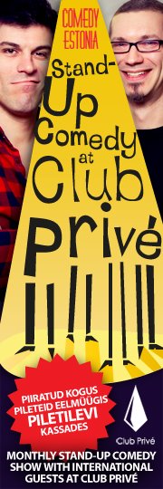 Stand-Up Comedy at Club Privé: Al Pitcher & Tomi Walamies