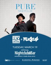 Rev Run and Ruckus at PURE Nightclub