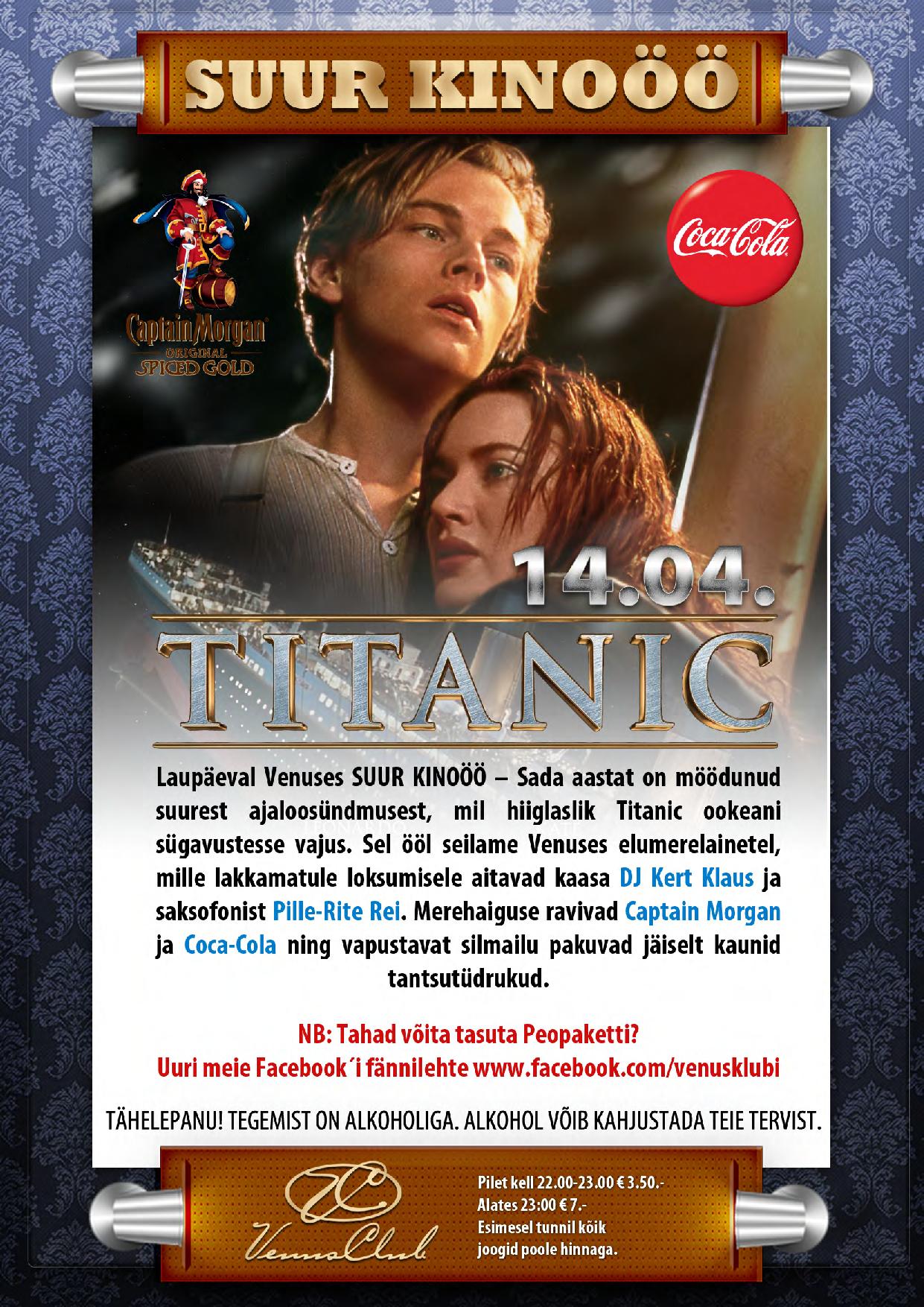 SUUR KINOÖÖ: TITANIC
