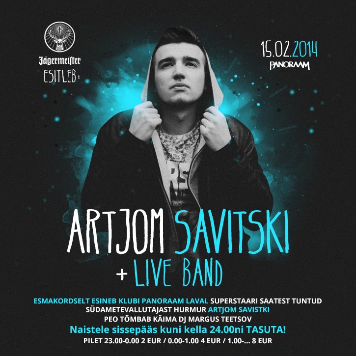ARTJOM SAVITSKI + live band
