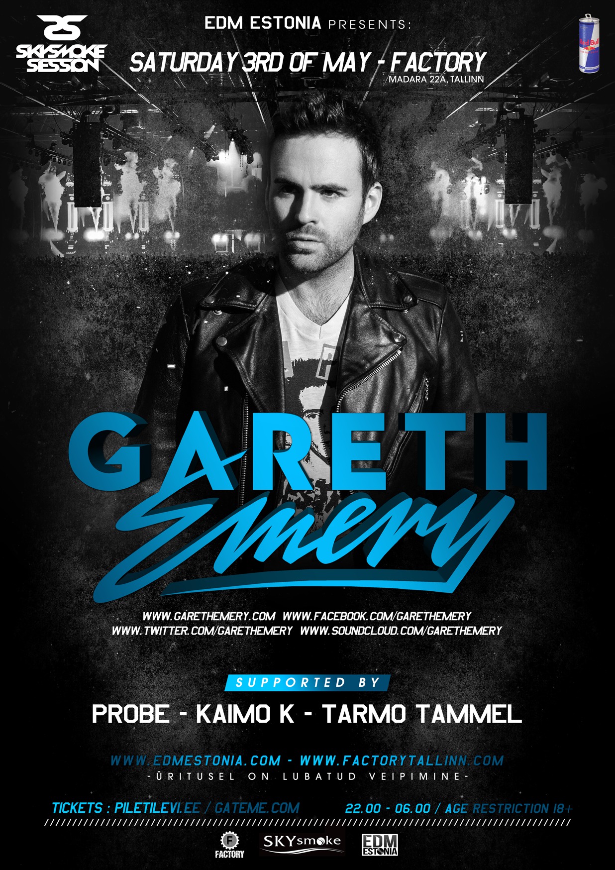 GARETH EMERY (UK) @ FACTORY, TALLINN