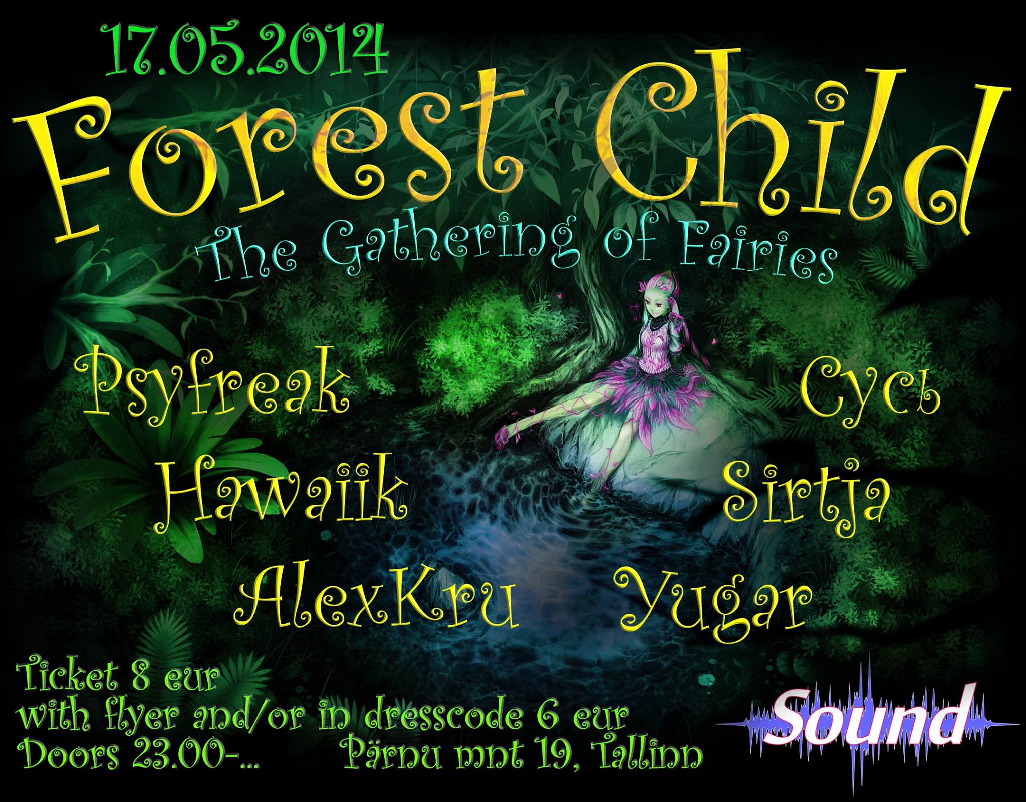 Forest Child - The Gathering of Fairies / Club Sound 17.05.2014