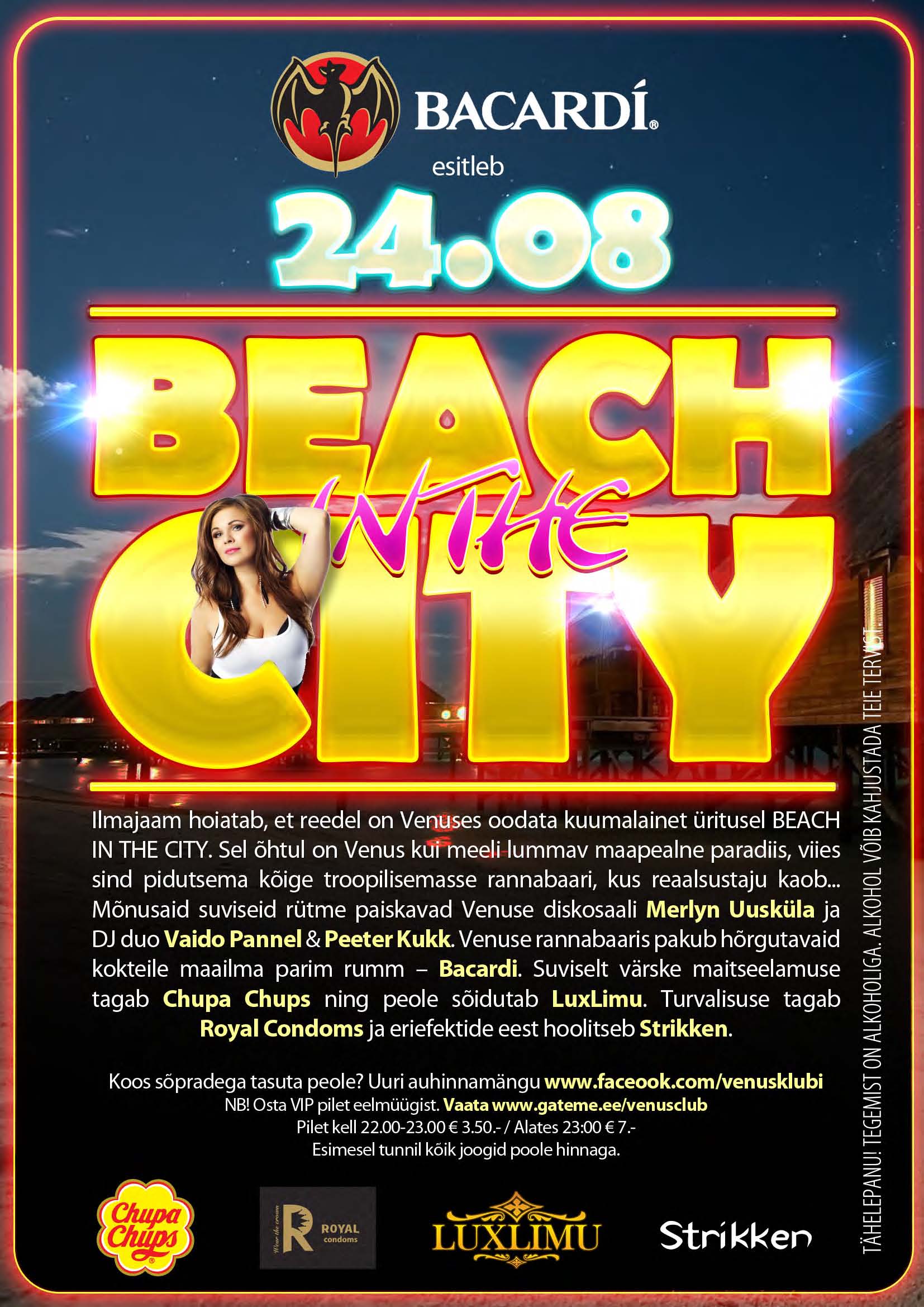 BACARDI ESITLEB: BEACH IN THE CITY