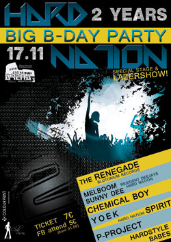 HARD NATION ★BIG 2 YEARS BIRTHDAY PARTY★