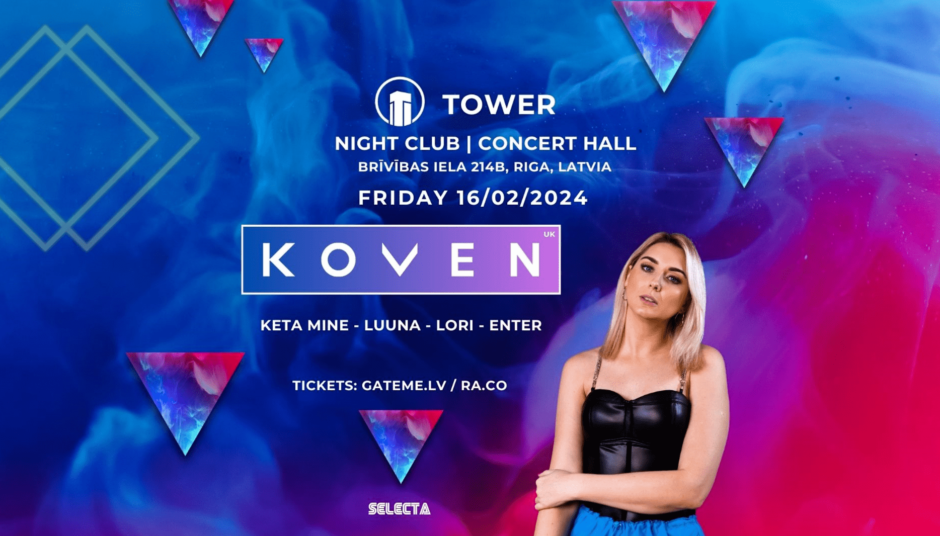 Selecta: KOVEN (UK) @ Tower Club