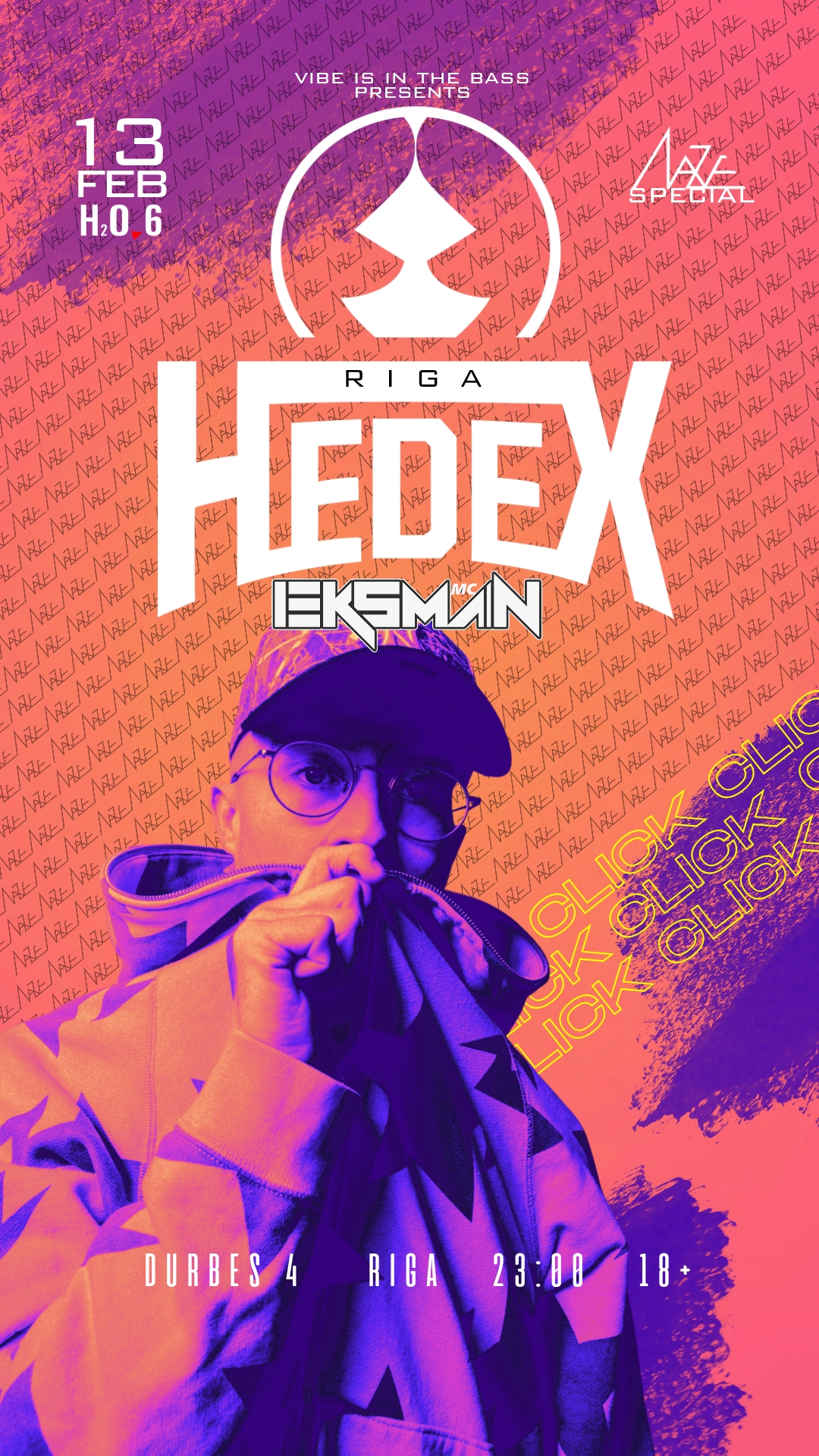 CLICK CLICK CLICK // HEDEX 
