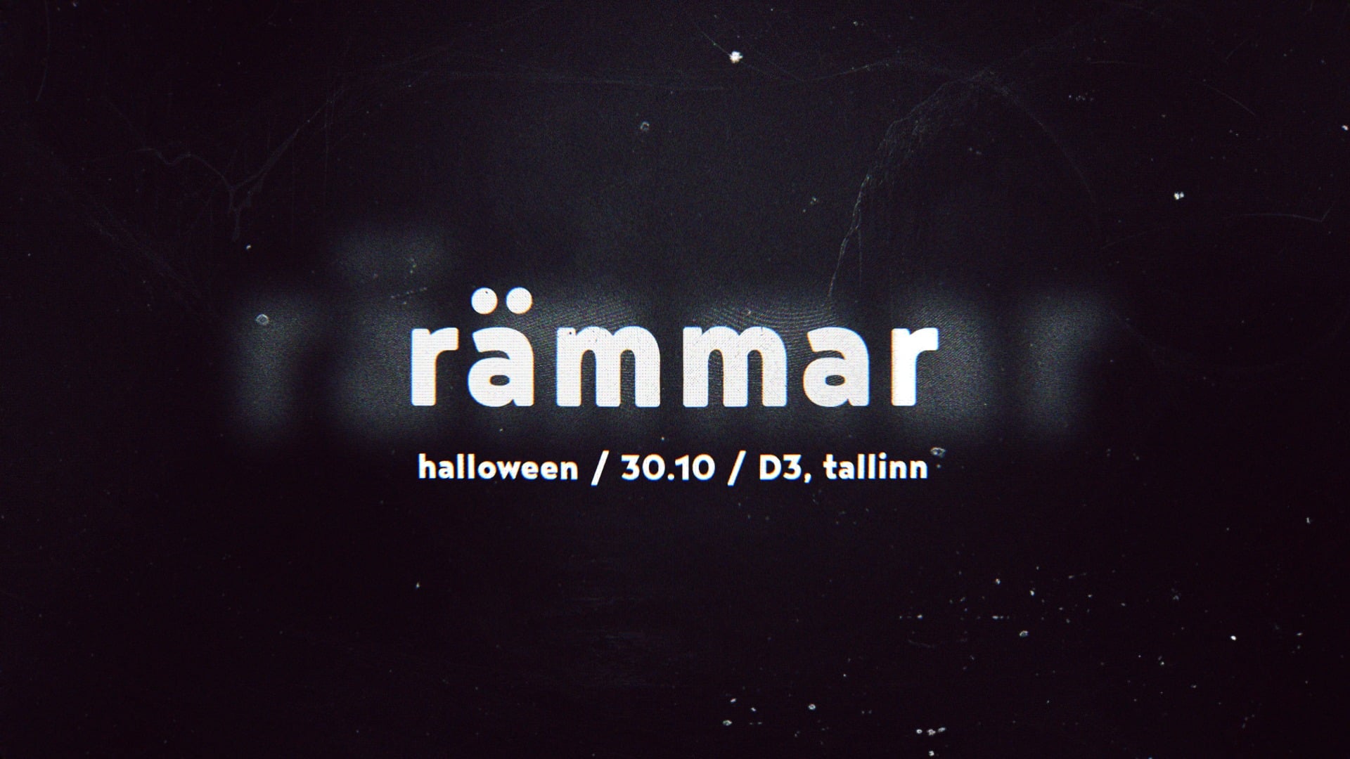 halloweeni rämmar I 30.10 I D3