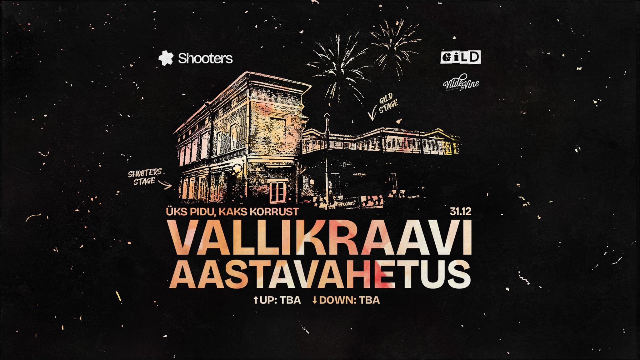 Vallikraavi Aastavahetus I 31.12 I Shooters b2b Vilde & Vine