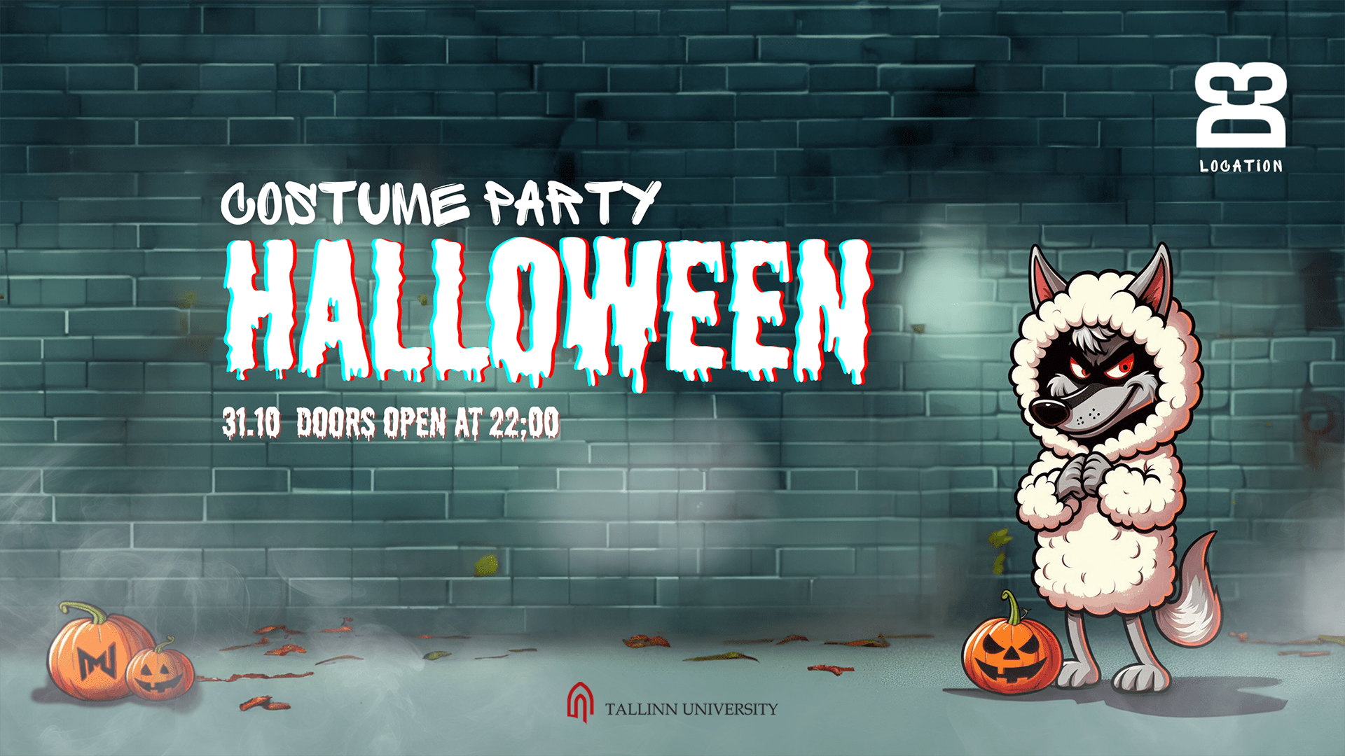 HALLOWEEN PARTY BY TLÜ | D3 | 31 OCTOBER