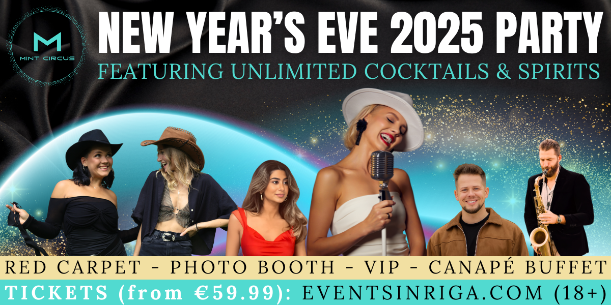 Mint Circus NYE 2025 Unlimited Cocktail Party
