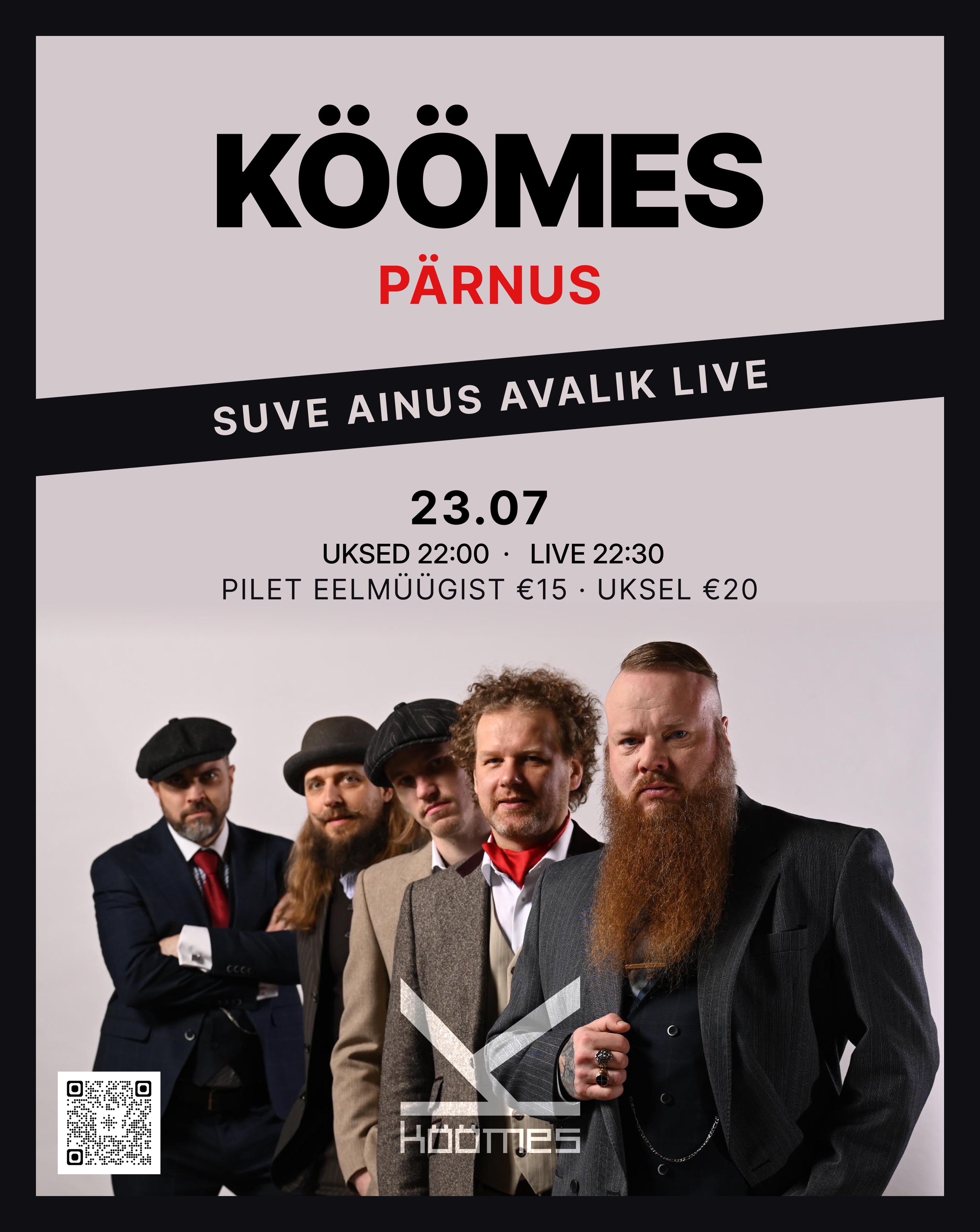 KÖÖMES Live - Selle suve ainus