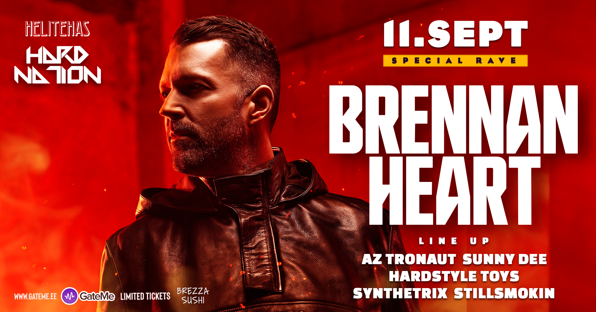 BRENNAN HEART Special Rave @ HELITEHAS 11.09.26
