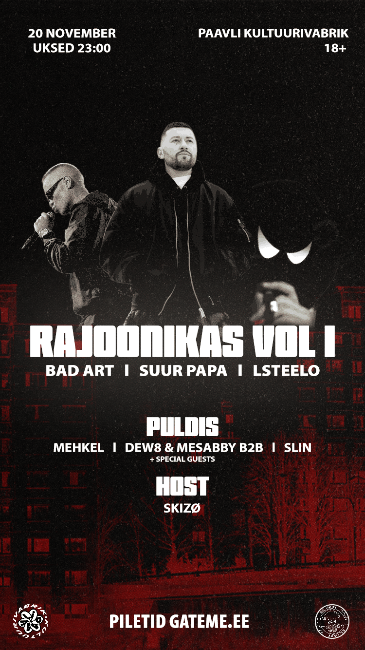 RAJOONIKAS | SUUR PAPA / BAD ART / L STEELO
